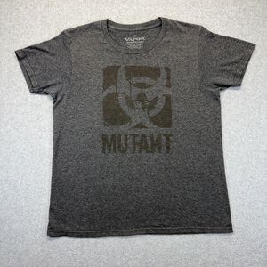 Vapor Biohazard Mutant Graphic T-Shirt Men’s L Gray Short Sleeve